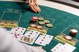 Number Table game board with prediction outcomes and payout multipliers